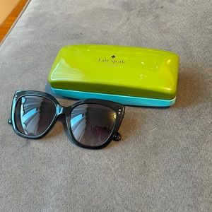 Kate Spade Black sunglasses with hard case